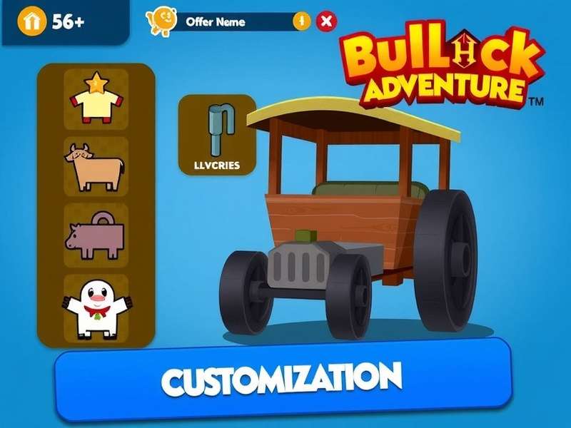 Bullock Cart Adventure Game Screenshot